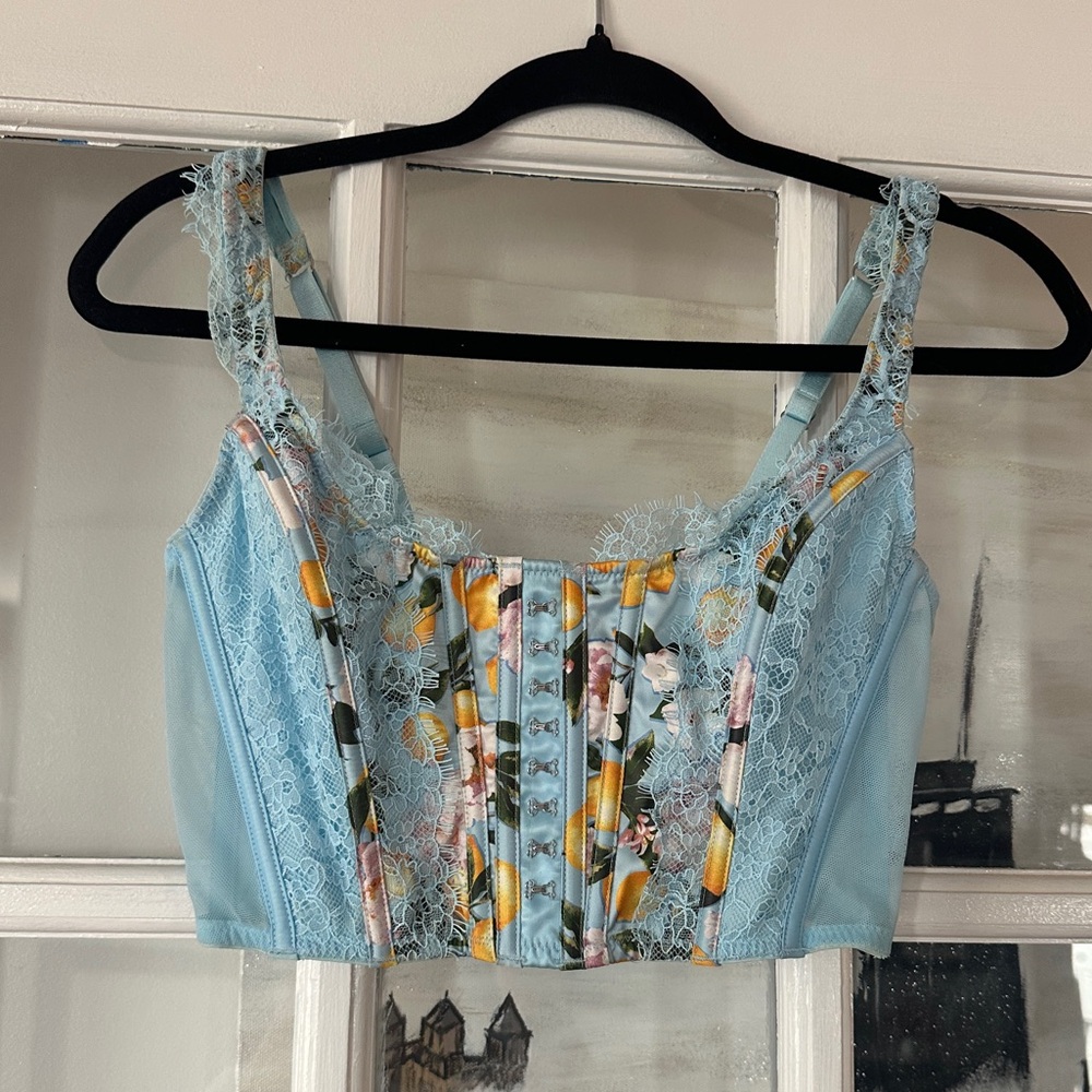 Victoria’s Secret Lemon Corset Top